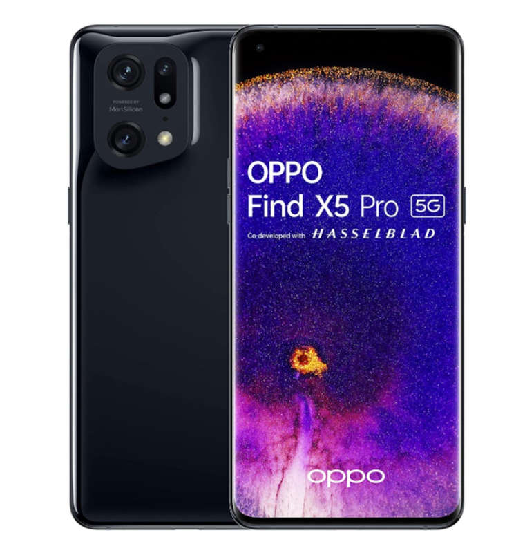 OPPO FIND X5 PRO 256GB/12GB RAM DUAL SIM GLAZE BLACK NEW/OPEN BOX