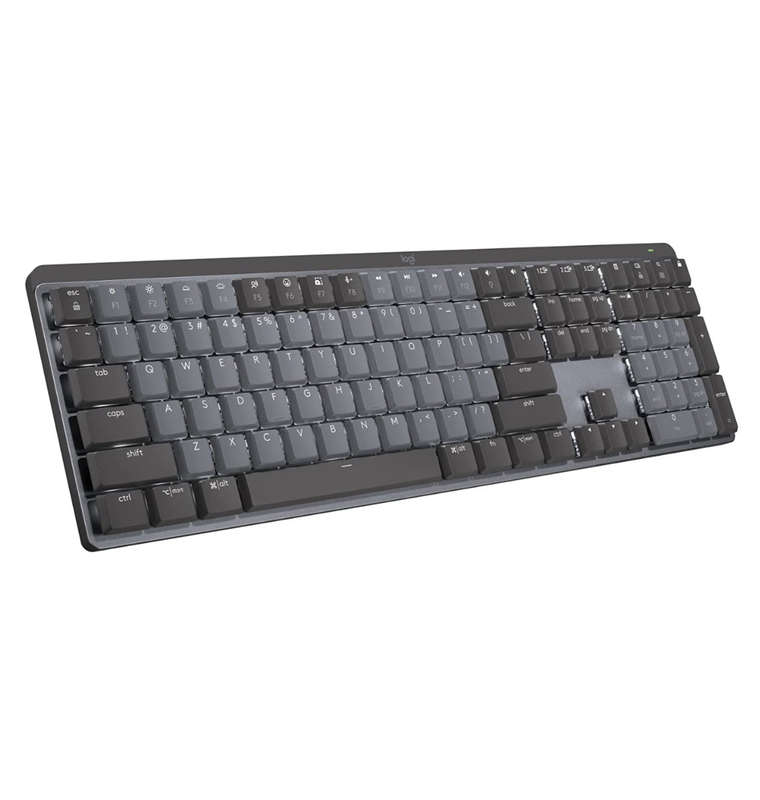 LOGITECH MX MECHANICAL WIRELESS ILLUMINATED PERFORMANCE KEYBOARD LINEAR EDITION GRAPHITE