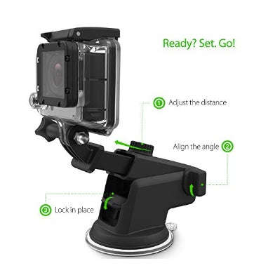 IOTTIE EASY ONE TOUCH GOPRO SUCTION CUP MOUNT