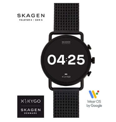 SKAGEN FALSTER 3 SMARTWATCH MESH BLACK