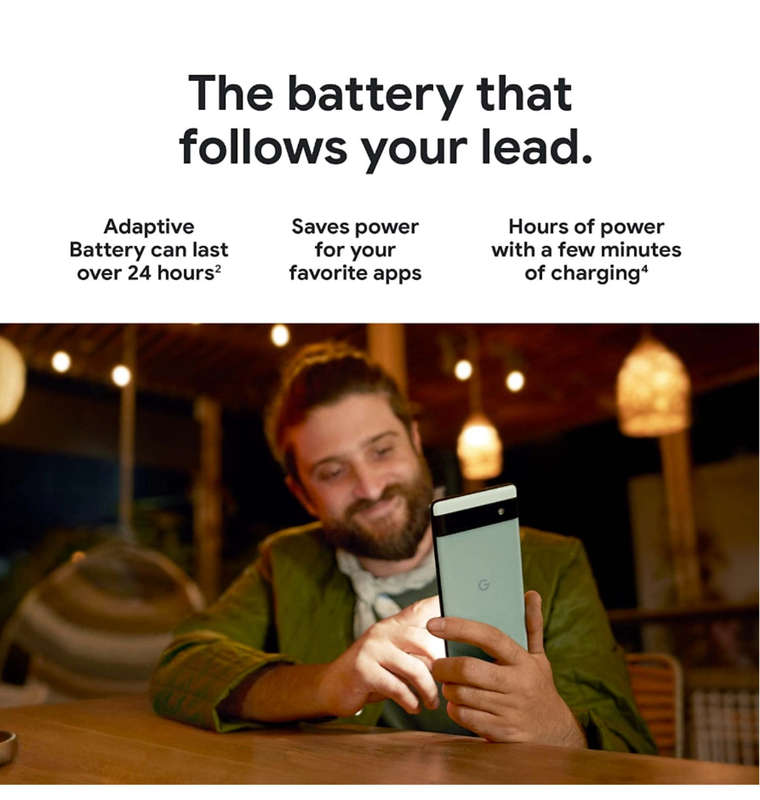 GOOGLE PIXEL 6A 128GB/6GB CHARCOAL