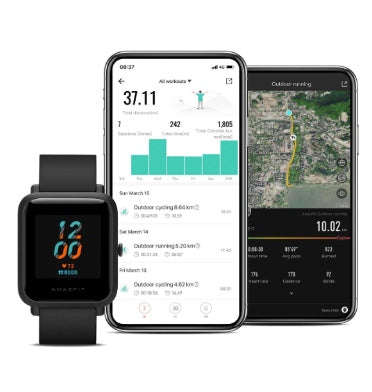 XIAOMI HUAMI AMAZFIT BIP S BLACK
