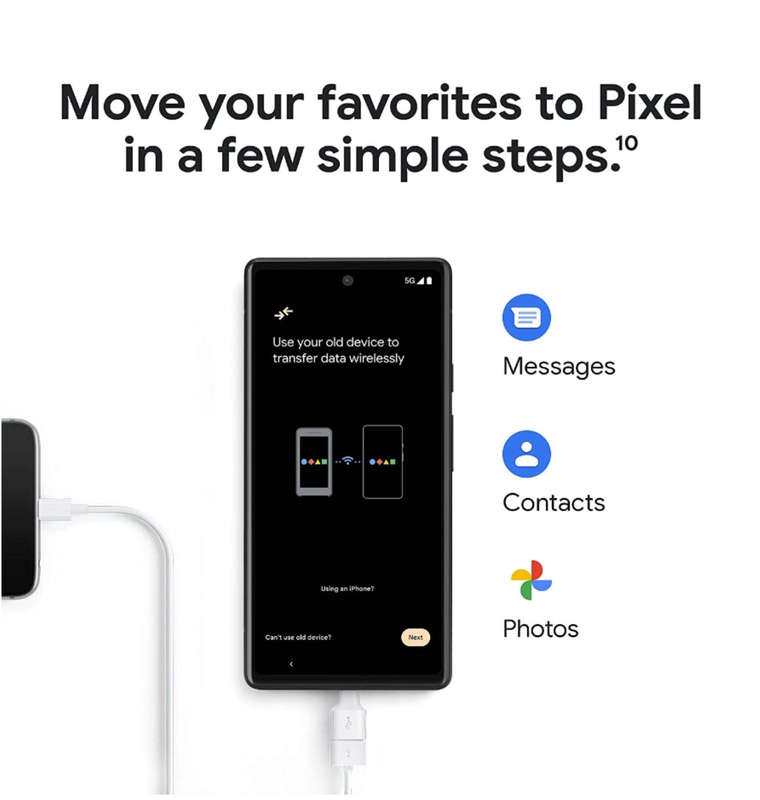 GOOGLE PIXEL 6A 128GB/6GB CHALK