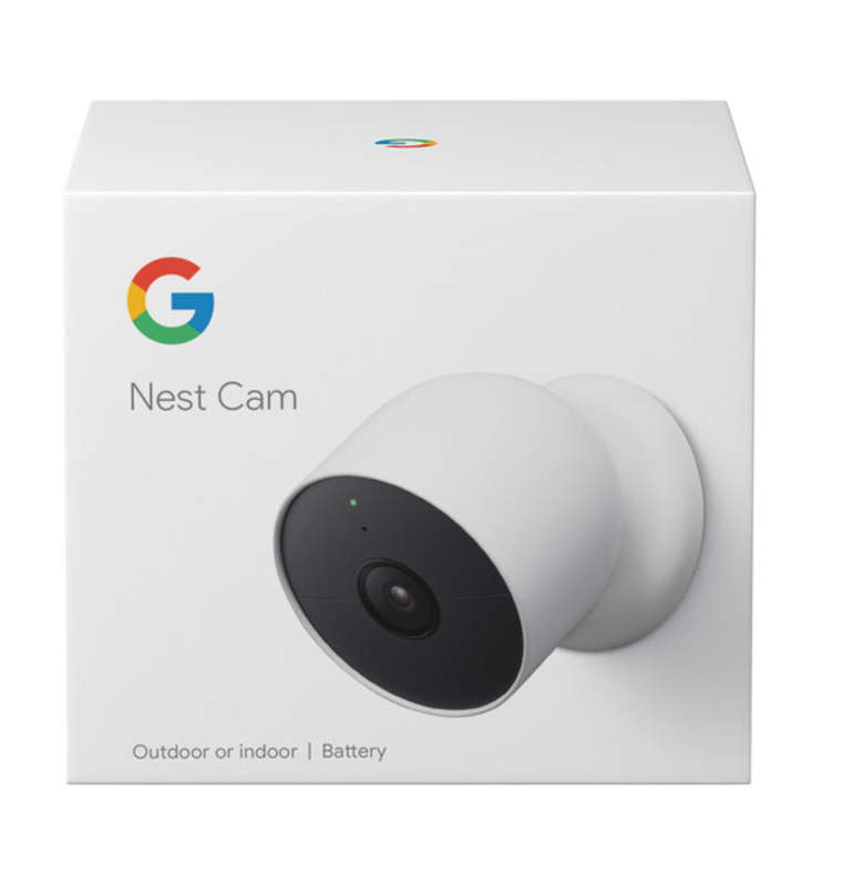 GOOGLE NEST CAM INDOOR/OUTDOOR SECURITY CAMERA WIRELESS (2021)