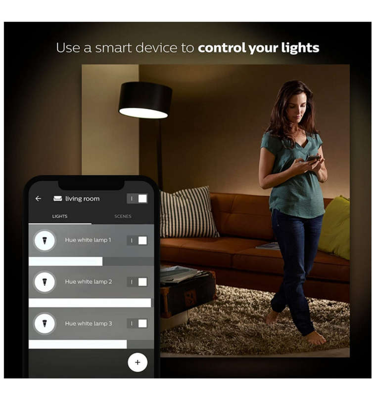 PHILIPS HUE SMART BULB STARTER KIT