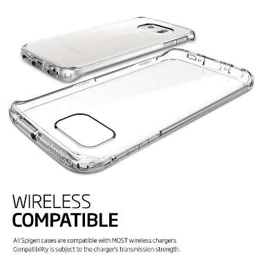 SAMSUNG GALAXY S6 EDGE PREMIUM AIR CUSHION HYBRID CASE CRYSTAL CLEAR | SPIGEN