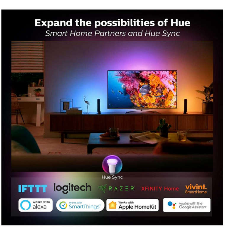 PHILIPS HUE SMART BULB STARTER KIT