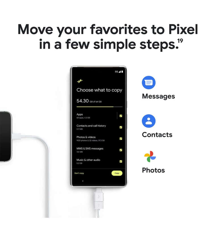 GOOGLE PIXEL 6 PRO 128GB/12GB CLOUDY WHITE