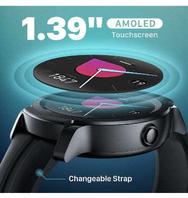 TICWATCH E2 WATERPROOF SMARTWATCH SHADOW BLACK