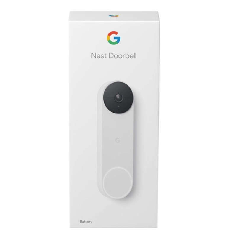 GOOGLE NEST HELLO VIDEO DOORBELL WIRELESS (2021) ASH GRAY