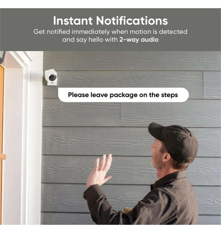WYZE CAM OUTDOOR V2 SMART HOME CAMERA STARTER BUNDLE