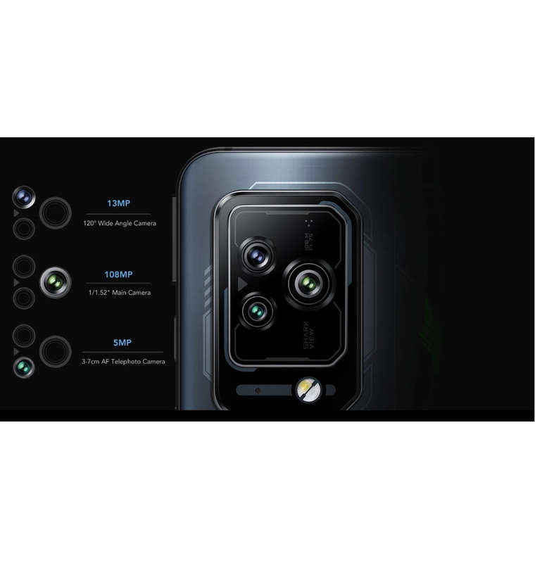 XIAOMI BLACK SHARK 5 PRO 256GB/12GB DUAL SIM STELLAR BLACK