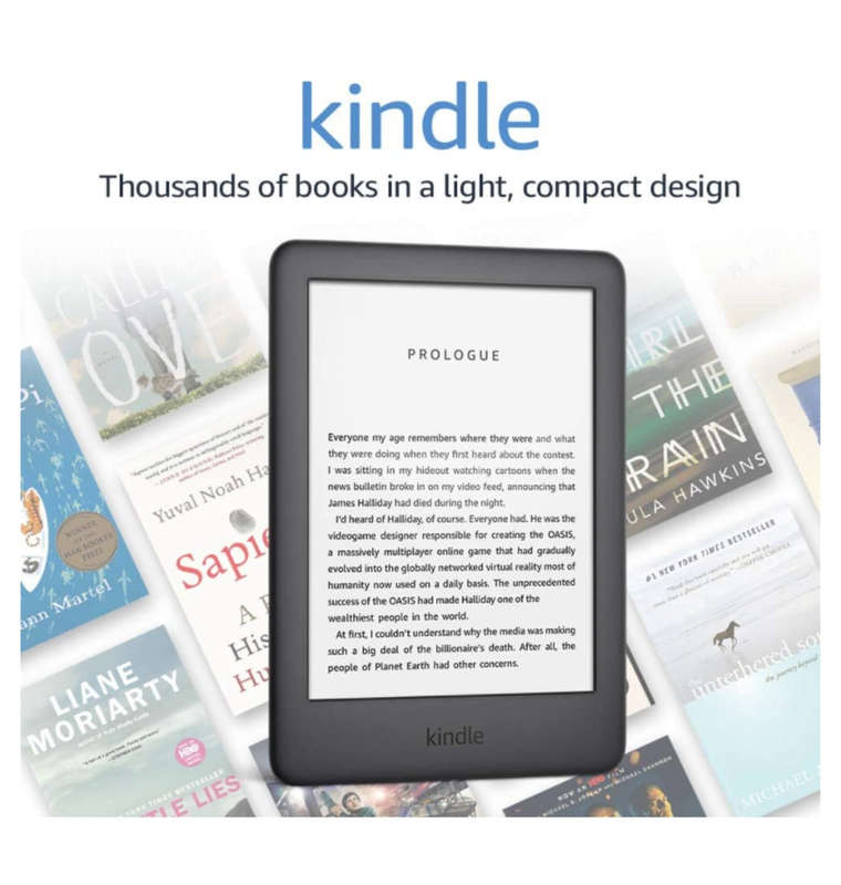 AMAZON KINDLE 4GB WHITE (2019)