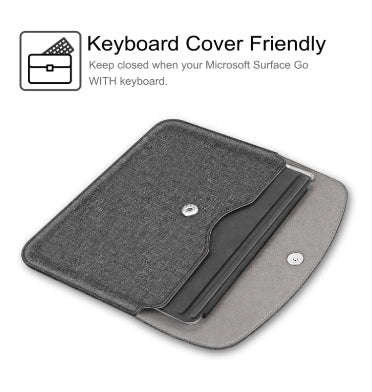 MICROSOFT SURFACE GO PROTECTIVE SLEEVE CASE GRAY | FINTIE