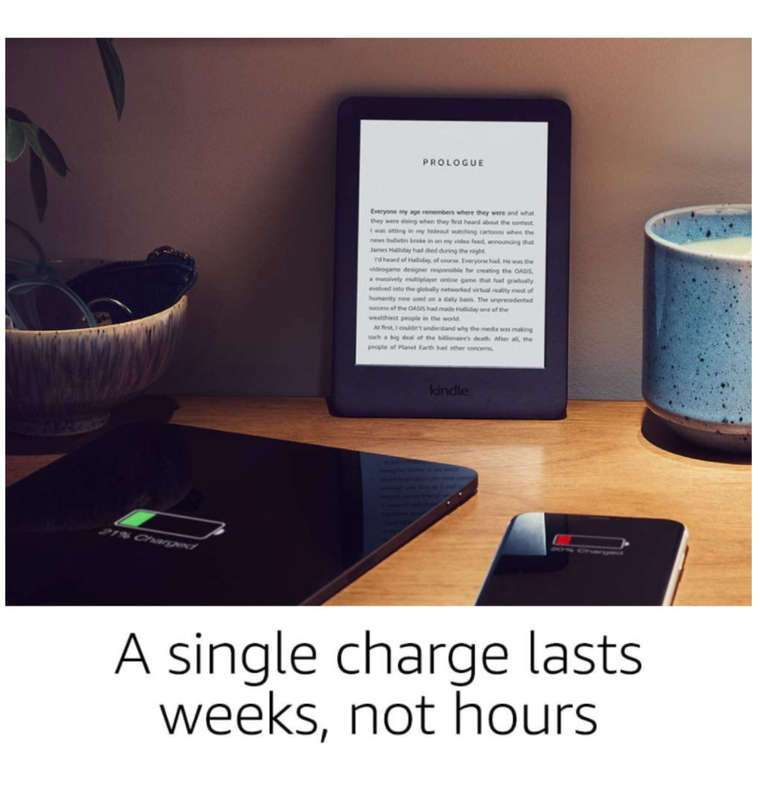 AMAZON KINDLE 4GB WHITE (2019)