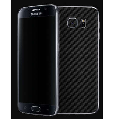SAMSUNG GALAXY S6 PREMIUM 3M CARBON FIBRE BACK SKIN BLACK CARBON | DBRAND