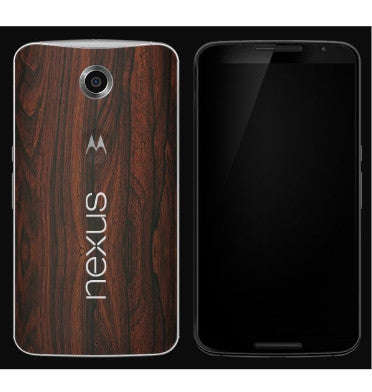 NEXUS 6 PREMIUM 3M CARBON FIBRE BACK SKIN MAHOGANY | DBRAND