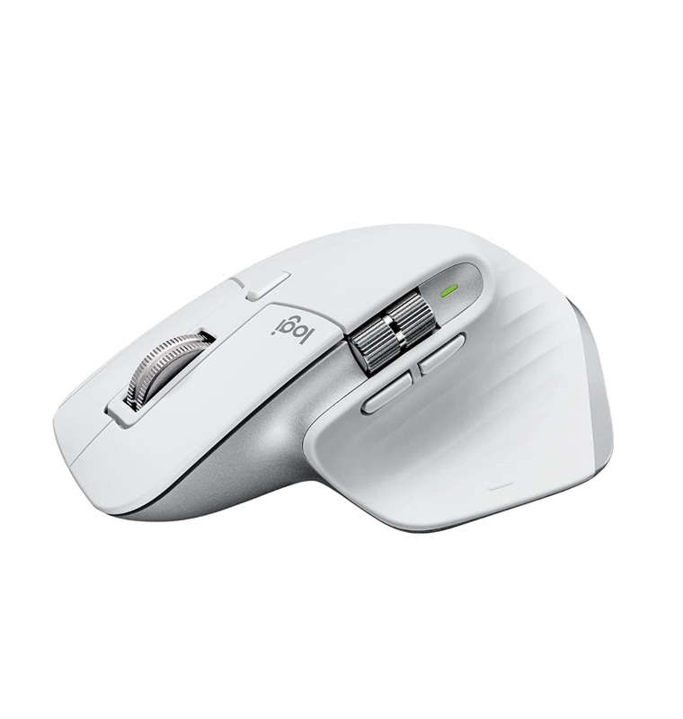 LOGITECH MX MASTER 3S WIRELESS MOUSE PALE GREY
