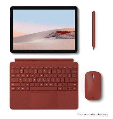 MICROSOFT SURFACE GO SIGNATURE TYPE COVER POPPY RED