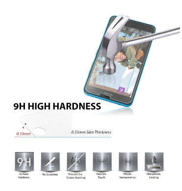 MICROSOFT LUMIA 640 XL PREMIUM TEMPERED GLASS SCREEN PROTECTOR 9H | LK