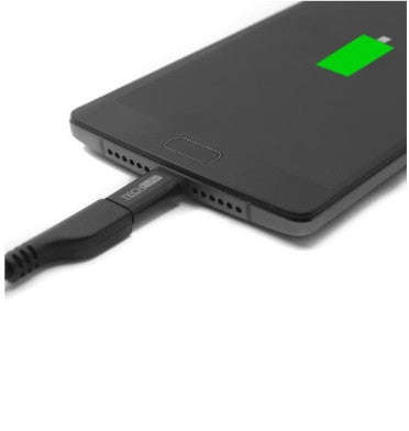 USB-C TO MICRO USB ADAPTER 2PK BLACK | TECHMATTE