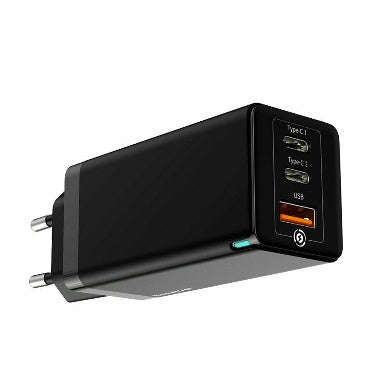 BASEUS 65W GAN USB-C PD FAST CHARGING WALL CHARGER
