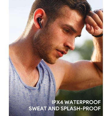 AUKEY TRUE WIRELESS BLUETOOTH IN-EAR BUDS WITH NOISE CANCELLING MIC