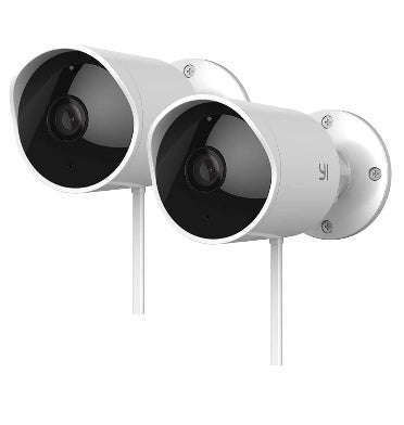YI OUTDOOR SECURITY CAMERA 2PK