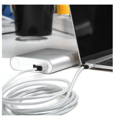 USB-C TO USB 2.0 TYPE A 2M BRAIDED GOLD | I-ORANGE