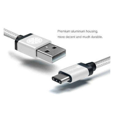 USB-C TO USB 2.0 TYPE A 2M BRAIDED GOLD | I-ORANGE