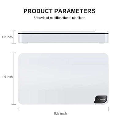 PORTABLE MOBILE PHONE UV SANITIZER WHITE | IVSO