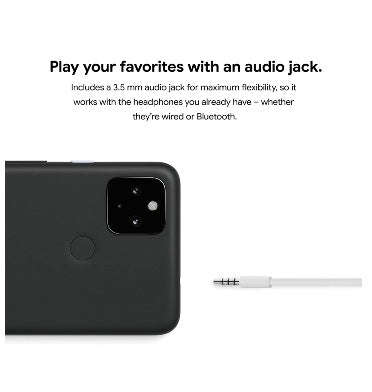 GOOGLE PIXEL 4A 5G 128GB JUST BLACK