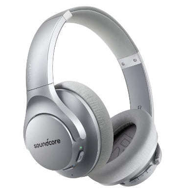 ANKER SOUNDCORE LIFE Q20 HYBRID ACTIVE NOISE CANCELLING WIRELESS HEADPHONES SILVER