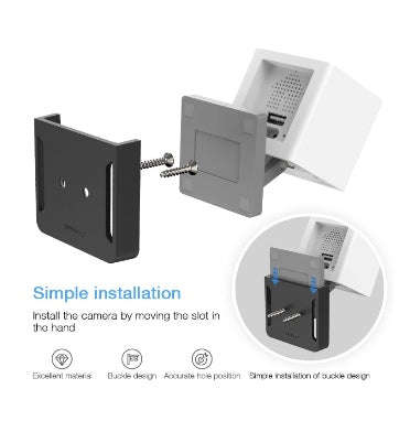 WYZE CAM QUICK WALL MOUNT BRACKET BLACK 3PK
