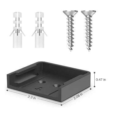 WYZE CAM QUICK WALL MOUNT BRACKET BLACK 3PK