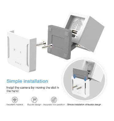 WYZE CAM QUICK WALL MOUNT BRACKET WHITE 3PK