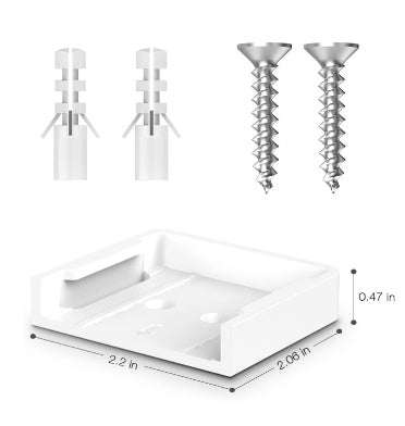 WYZE CAM QUICK WALL MOUNT BRACKET WHITE 3PK