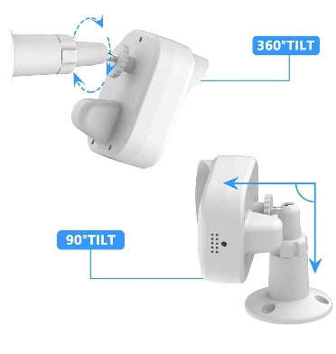 BLINK XT2 CAMERA WALL MOUNT PROTECTIVE COVER & BRACKET WHITE 3PK