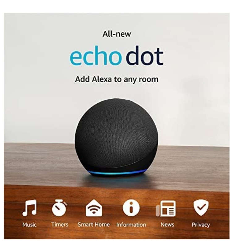 AMAZON ECHO DOT (2022) CHARCOAL