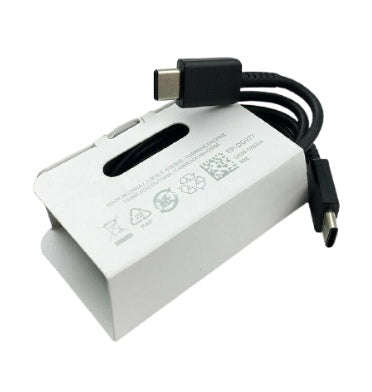 SAMSUNG GALAXY 25W USB-C SUPER FAST CHARGER & CABLE 100CM BLACK & WIRELESS CHARGER