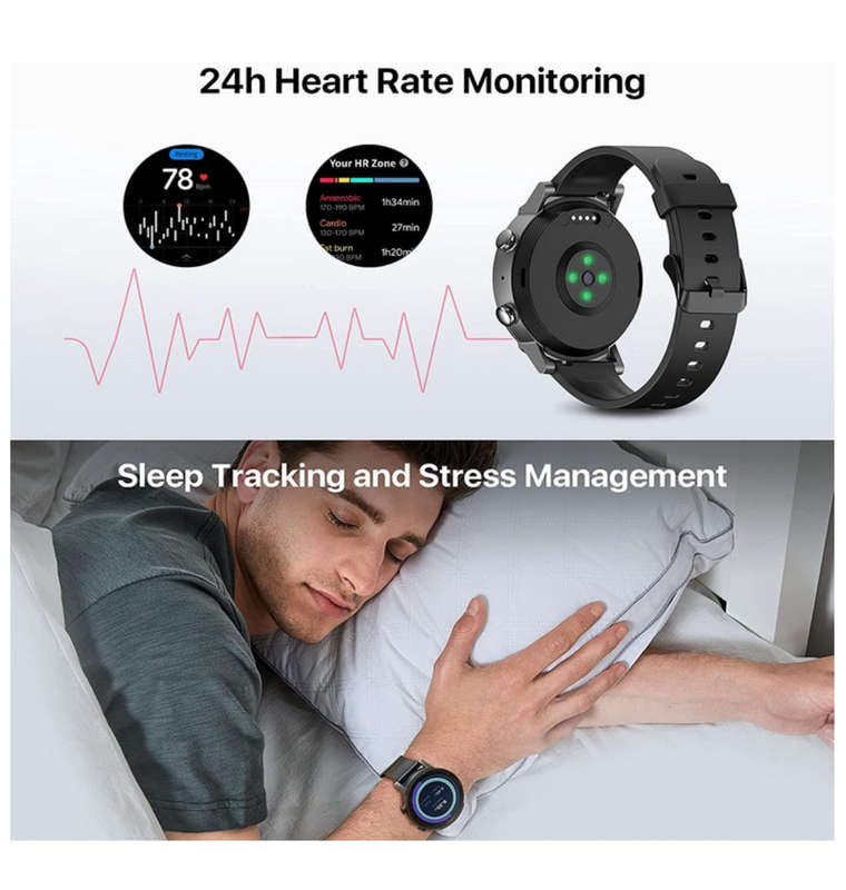 TICWATCH E3 SMARTWATCH PANTHER BLACK (2021)