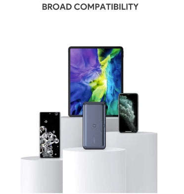 AUKEY USB-C 20000mAh WIRELESS QC3.0 18W PD POWERBANK WITH FOLDABLE STAND