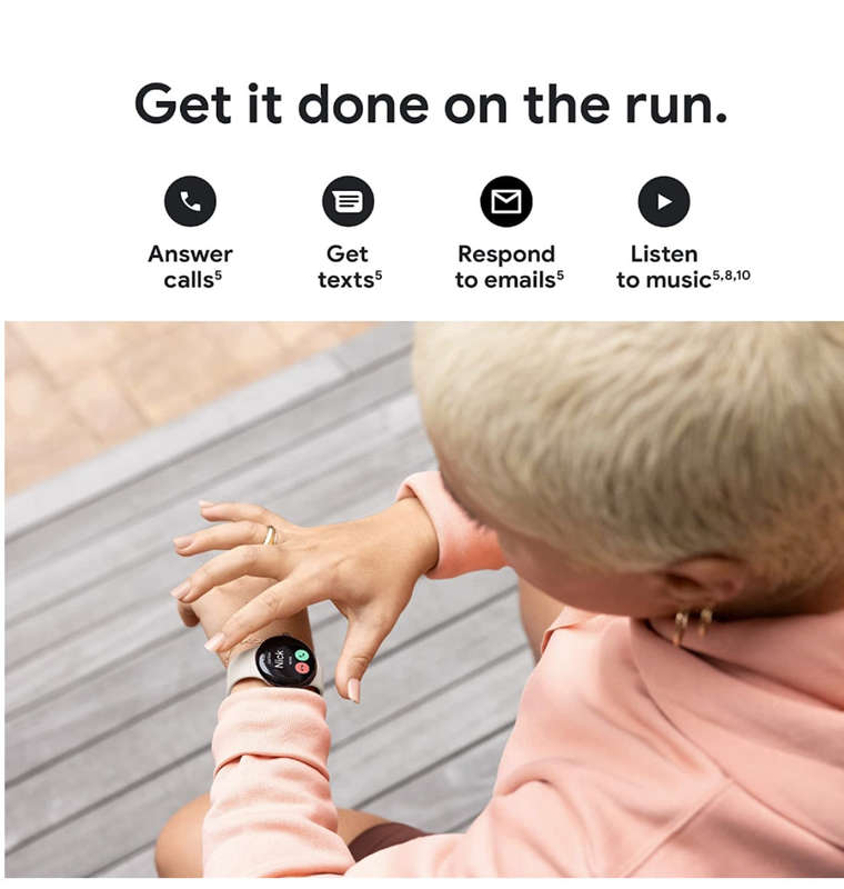 GOOGLE PIXEL WATCH SILVER/CHALK