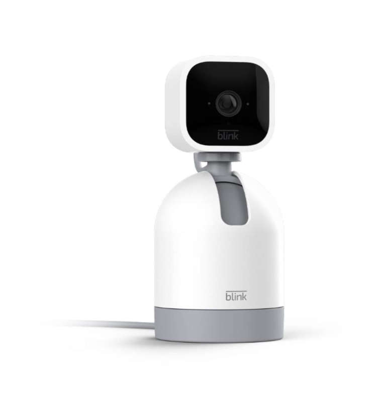 BLINK MINI PAN/TILT INDOOR SECURITY CAMERA WHITE