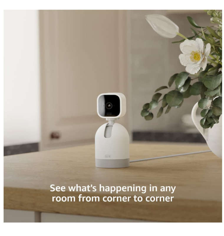 BLINK MINI PAN/TILT INDOOR SECURITY CAMERA BLACK