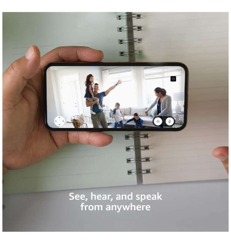 BLINK MINI PAN/TILT INDOOR SECURITY CAMERA BLACK