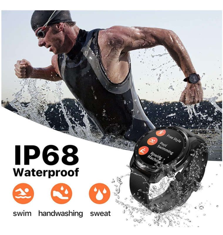TICWATCH PRO 3 ULTRA GPS SMARTWATCH SHADOW BLACK