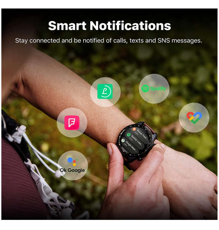 TICWATCH PRO 3 ULTRA GPS SMARTWATCH SHADOW BLACK