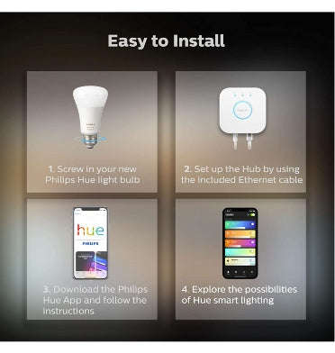 PHILIPS HUE SMART HUB STARTER KIT