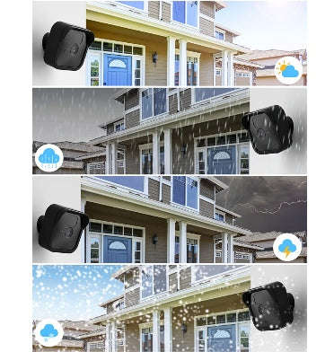 BLINK XT3 CAMERA SILICONE SKIN COVER BLACK 3PK